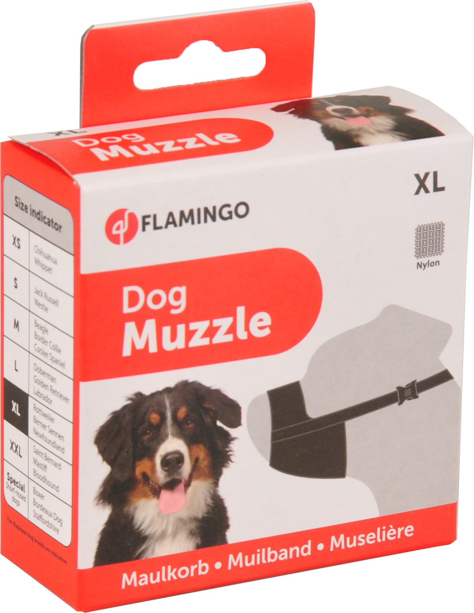 Flamingo Muzzle Ned Black
