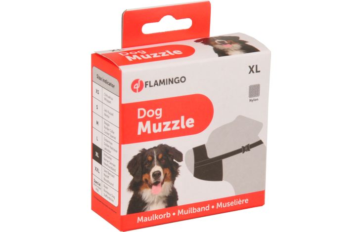 Flamingo Muzzle Ned Black