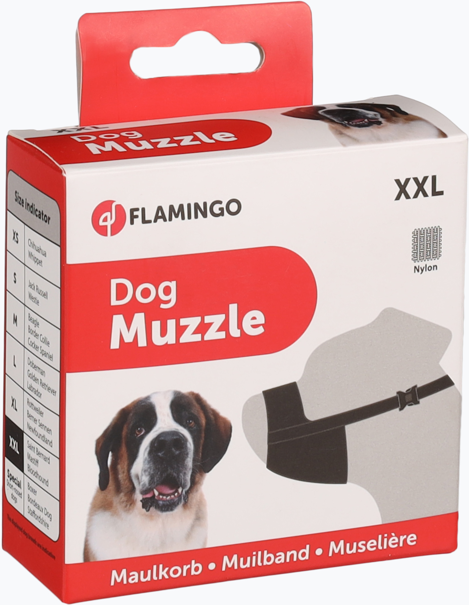 Flamingo Muzzle Ned Black