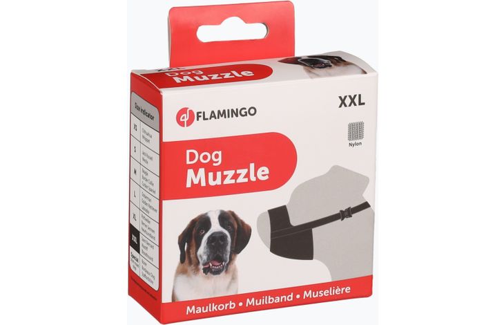 Flamingo Muzzle Ned Black