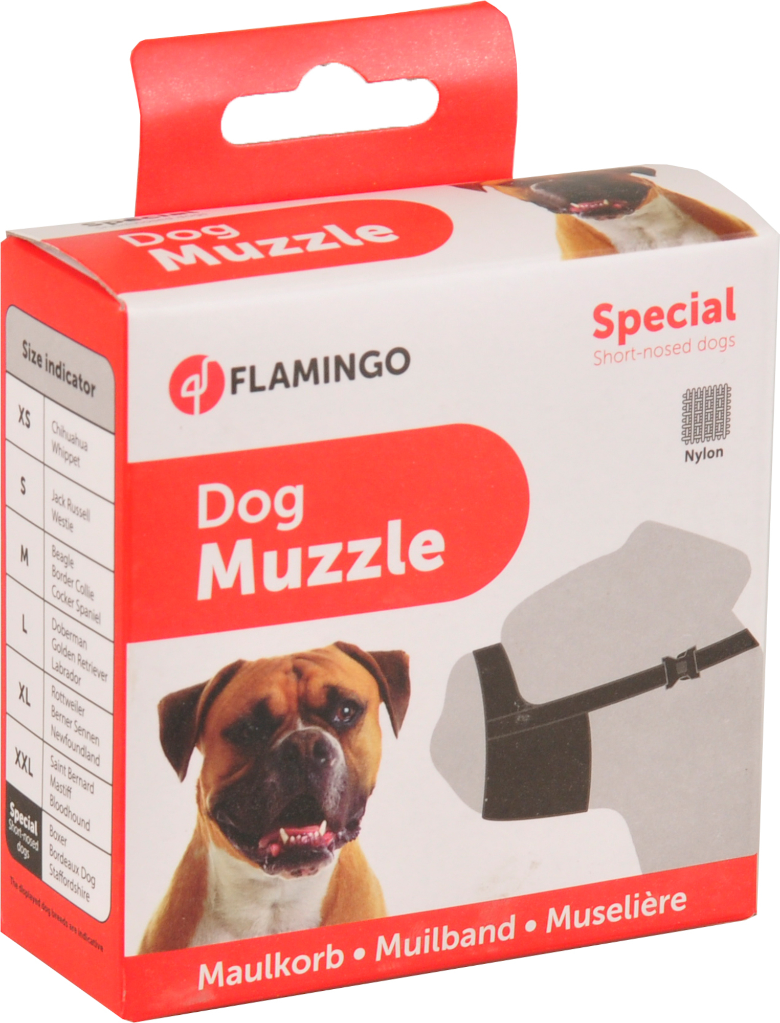 Flamingo Muzzle Ned Black