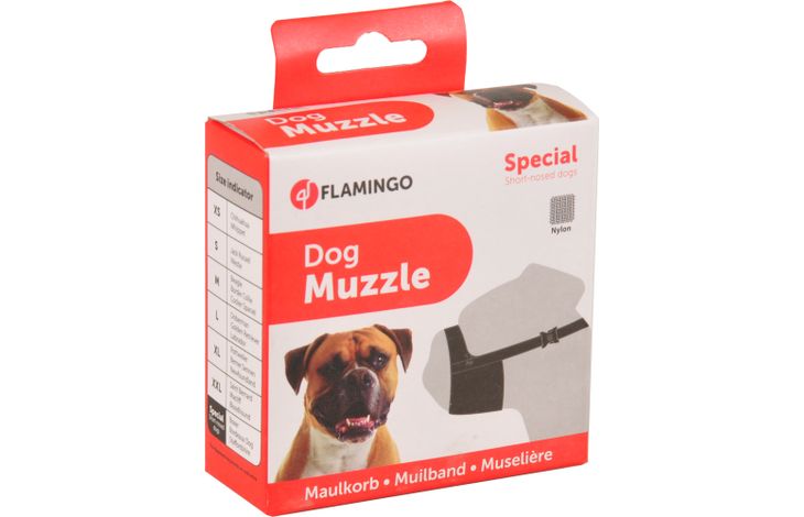 Flamingo Muzzle Ned Black