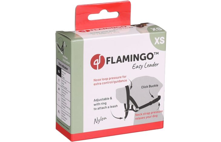 Flamingo Kopfhalsband Easy Leader Schwarz