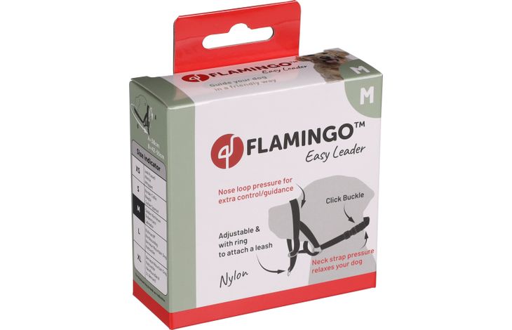 Flamingo Kopfhalsband Easy Leader Schwarz