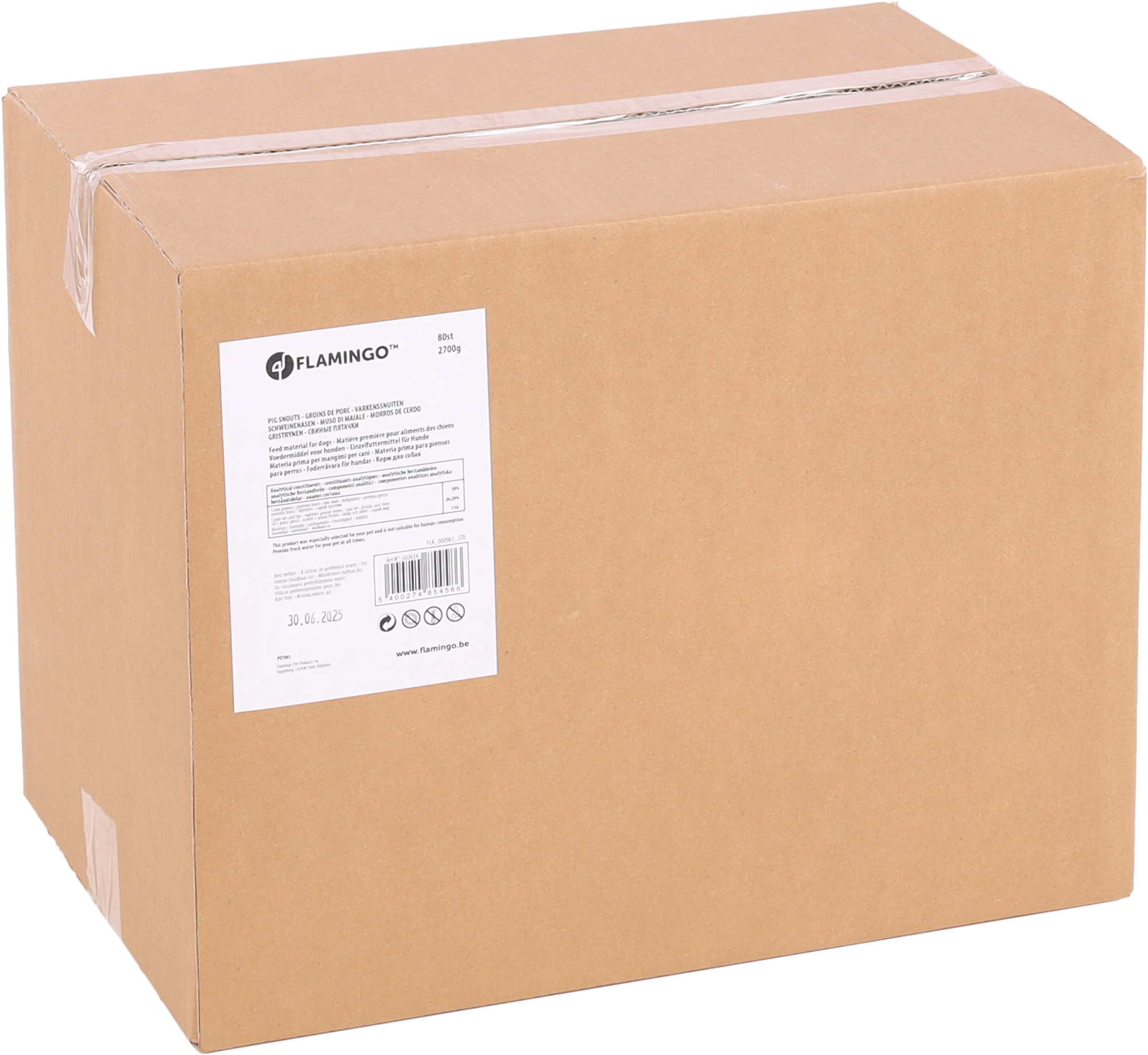 Flamingo Snacks Nature Pig snout