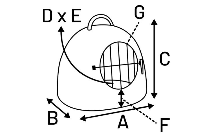 Flamingo Basket Brown
