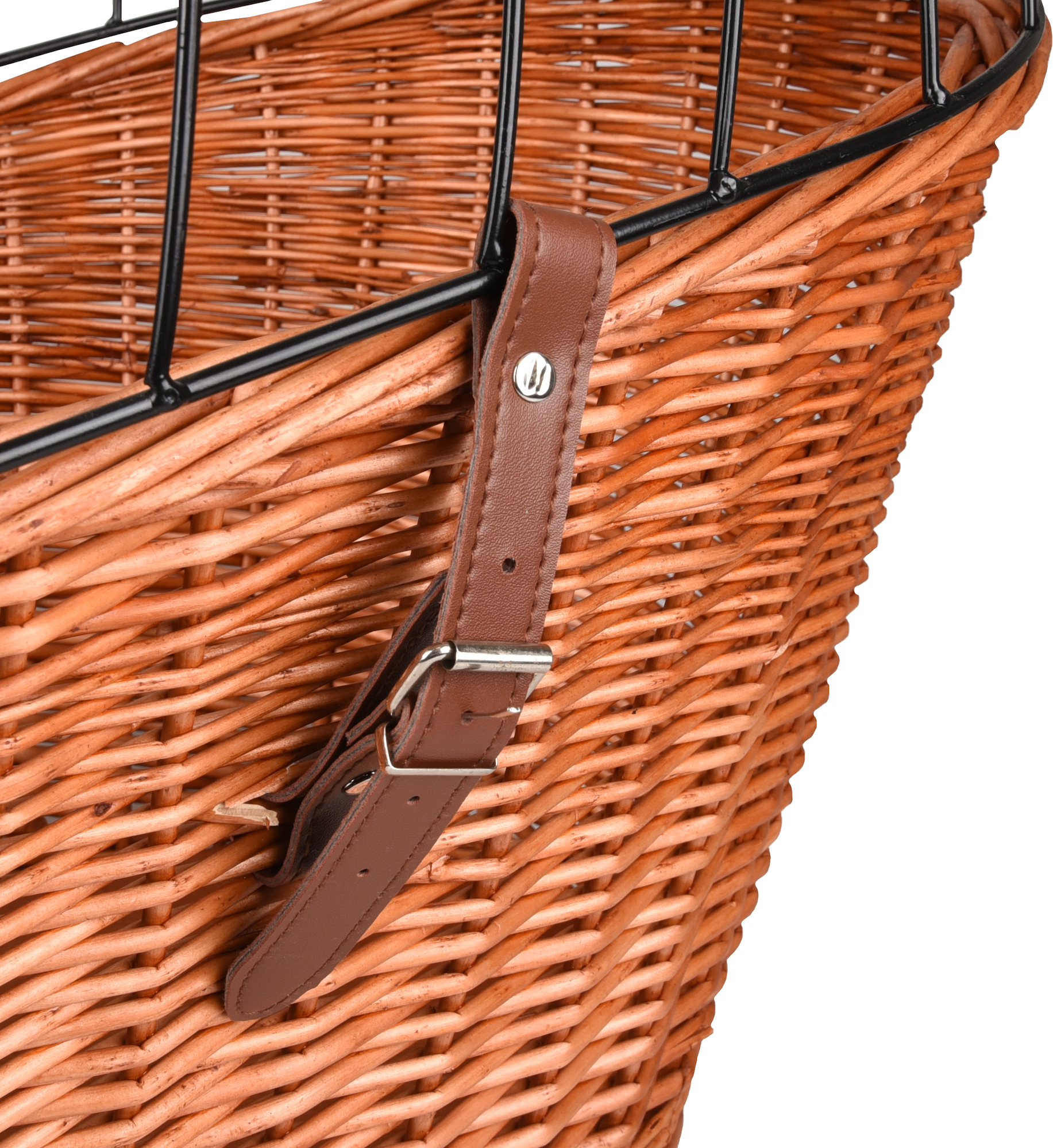 Flamingo Bicycle basket Bycicle rack Linea Brown