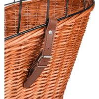 Flamingo Bicycle basket Bycicle rack Linea Brown