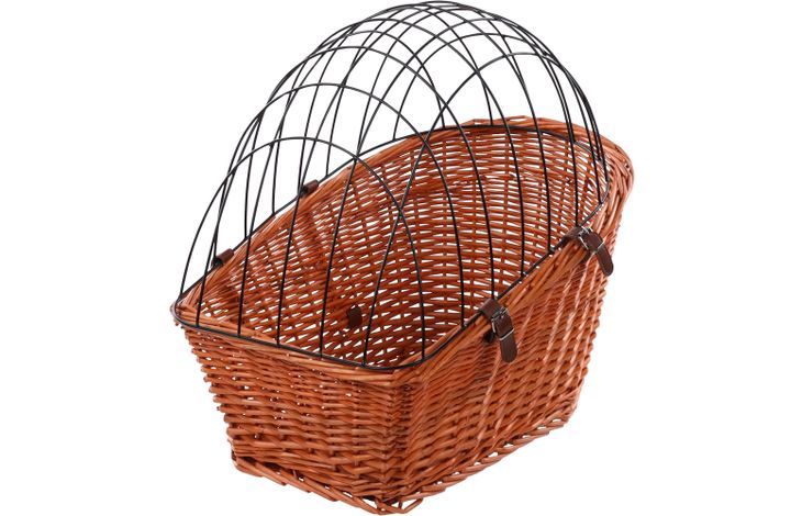 Flamingo Bicycle basket Bycicle rack Linea Brown