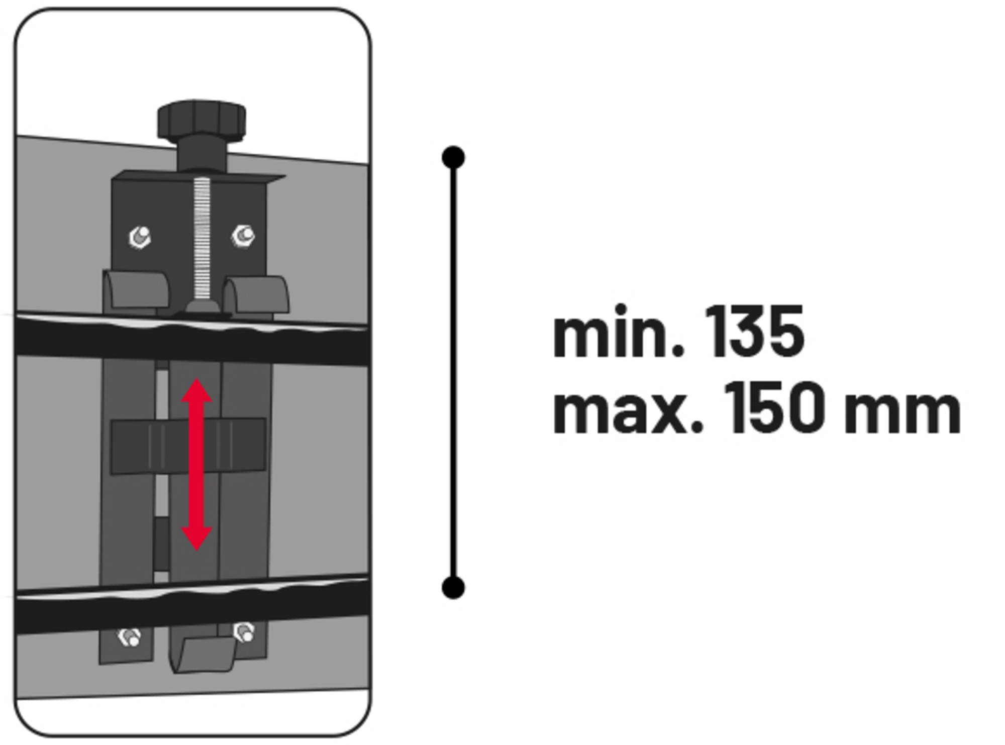 Flamingo Bicycle basket Bycicle rack Linea Brown