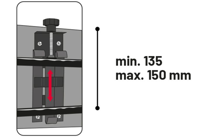 Flamingo Bicycle basket Bycicle rack Linea Brown