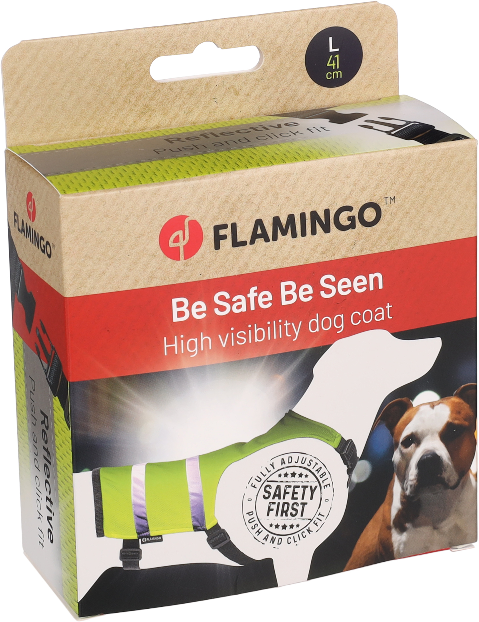 Flamingo Safety vest Wasyl Fluo yellow
