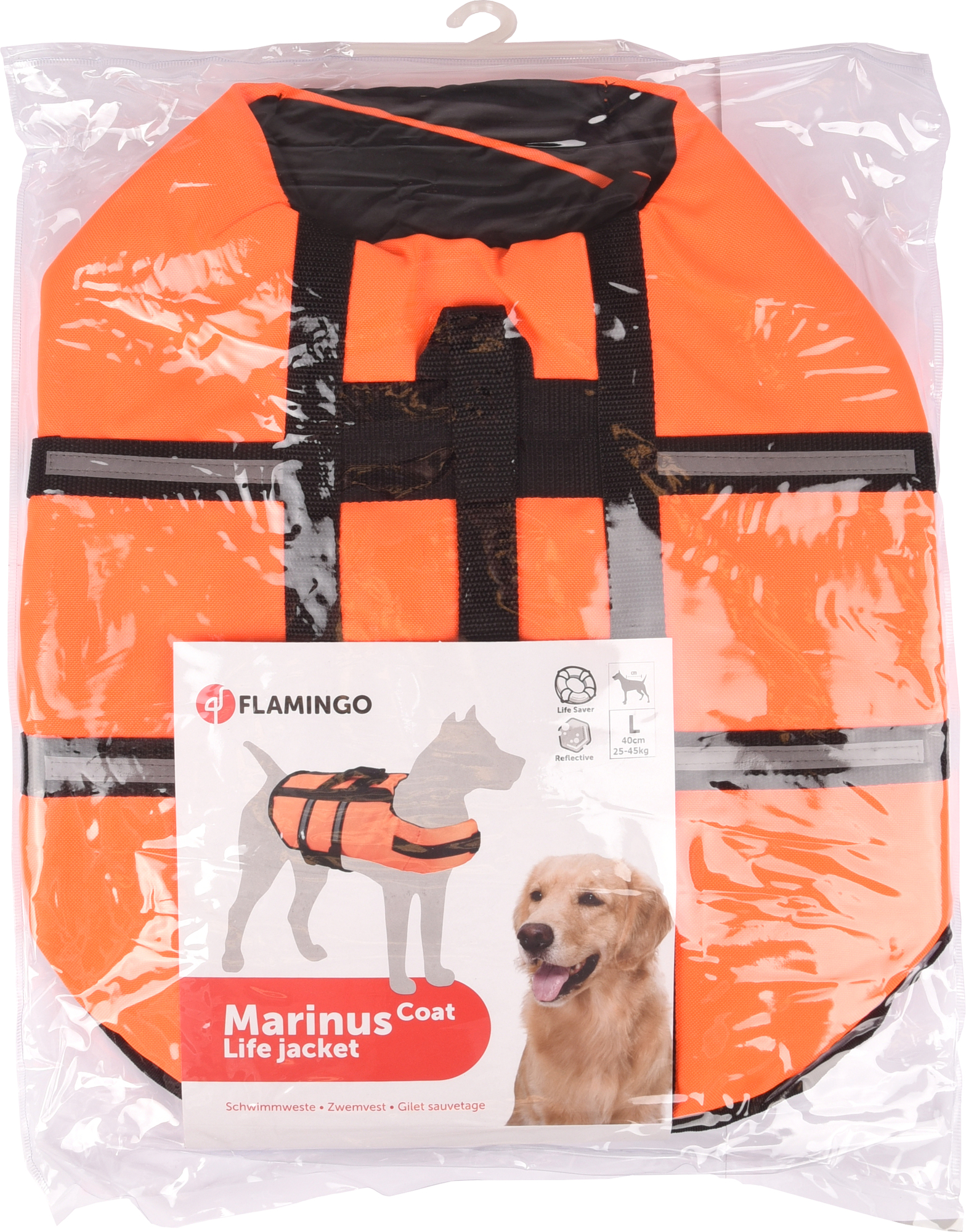 Flamingo Chaleco salvavidas Marinus Naranja fluo