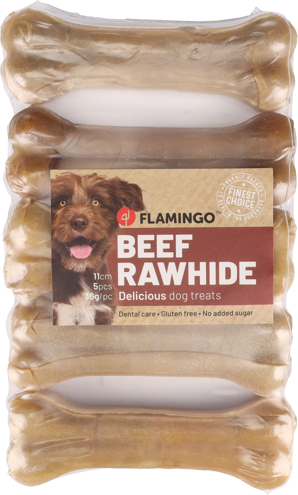 Flamingo Snacks R'Hide Bone  11cm 36gr / 5 pcs 180gr