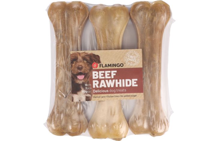 Flamingo Snacks R'Hide Bone  16cm 100gr / 3 pcs 300gr