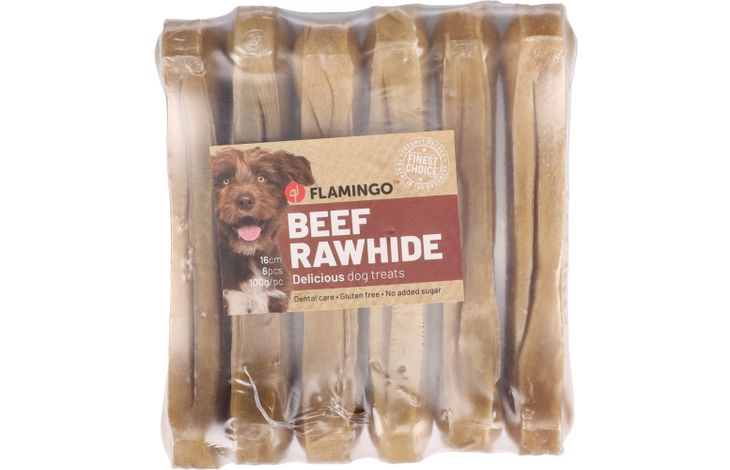 Flamingo Snack R'Hide Been  16cm 100gr / 6 st 600gr