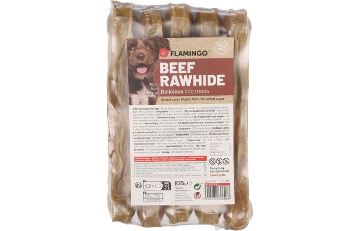 Flamingo Snacks R'Hide Bone  20cm 165gr / 5 pcs 825gr