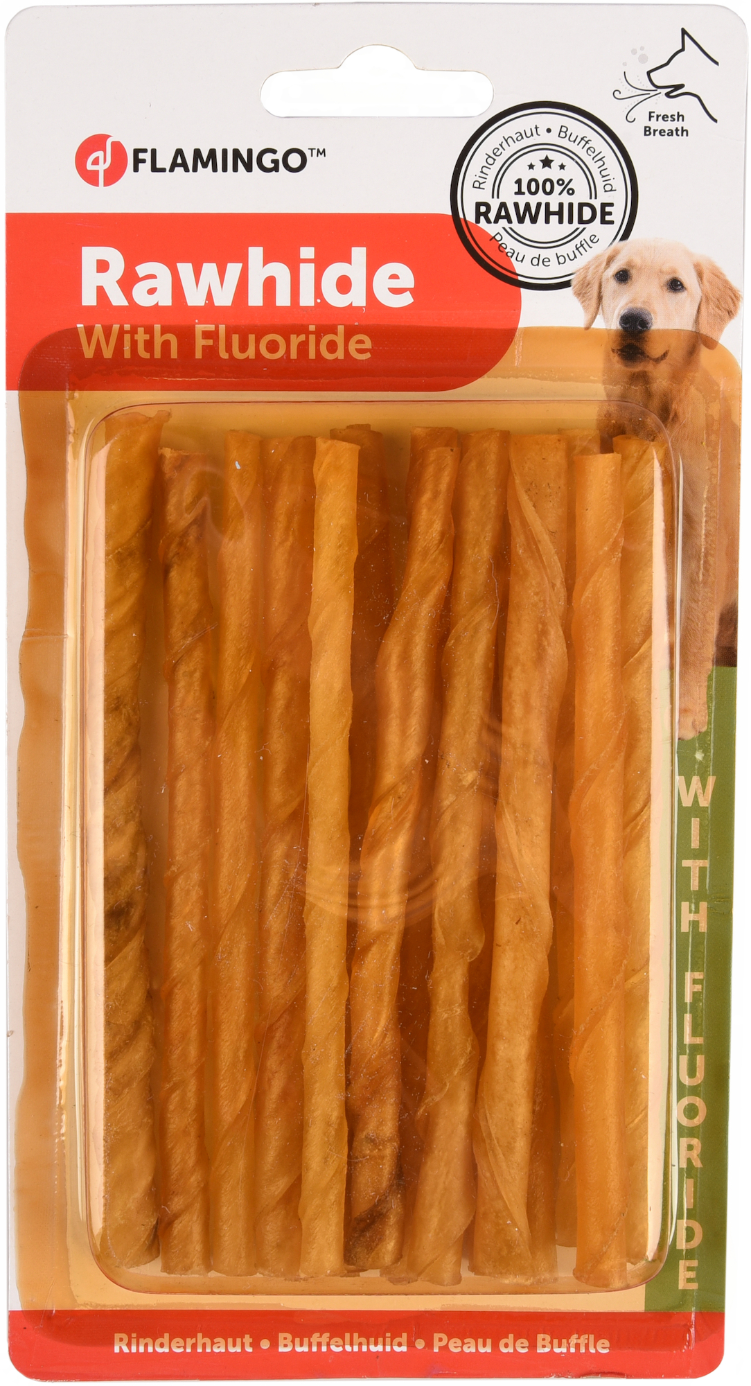 Flamingo Snacks R'Hide Dental Cigarette  12cm 5gr / 15 pcs 75gr