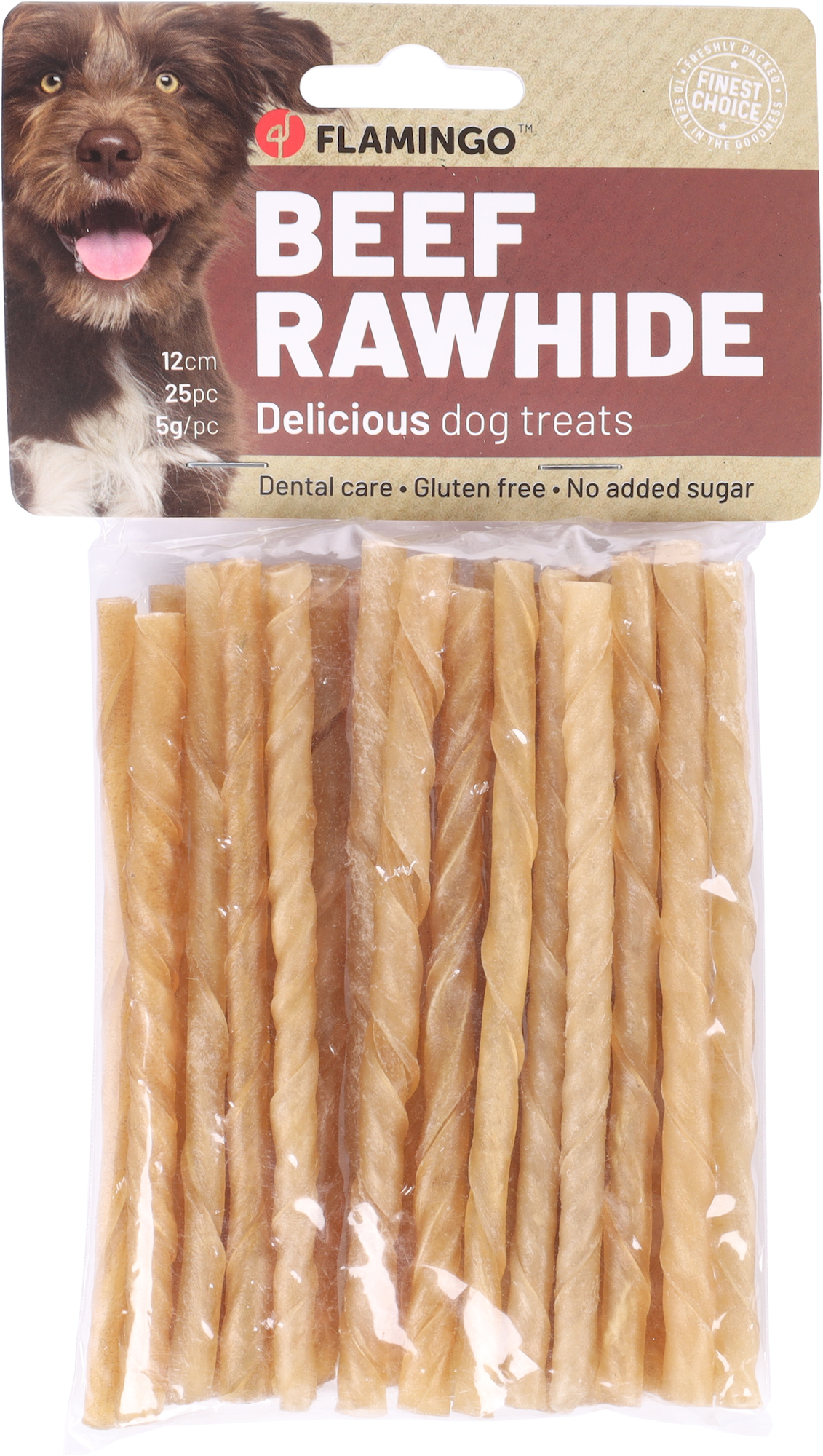 Flamingo Snacks R'Hide Premium Sigaretta  12,5cm 5gr / 25 pzs 125gr