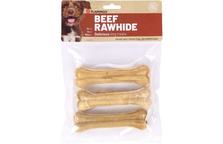 Flamingo Snacks R'Hide Premium Bone  14cm 55gr / 3 pcs 165gr