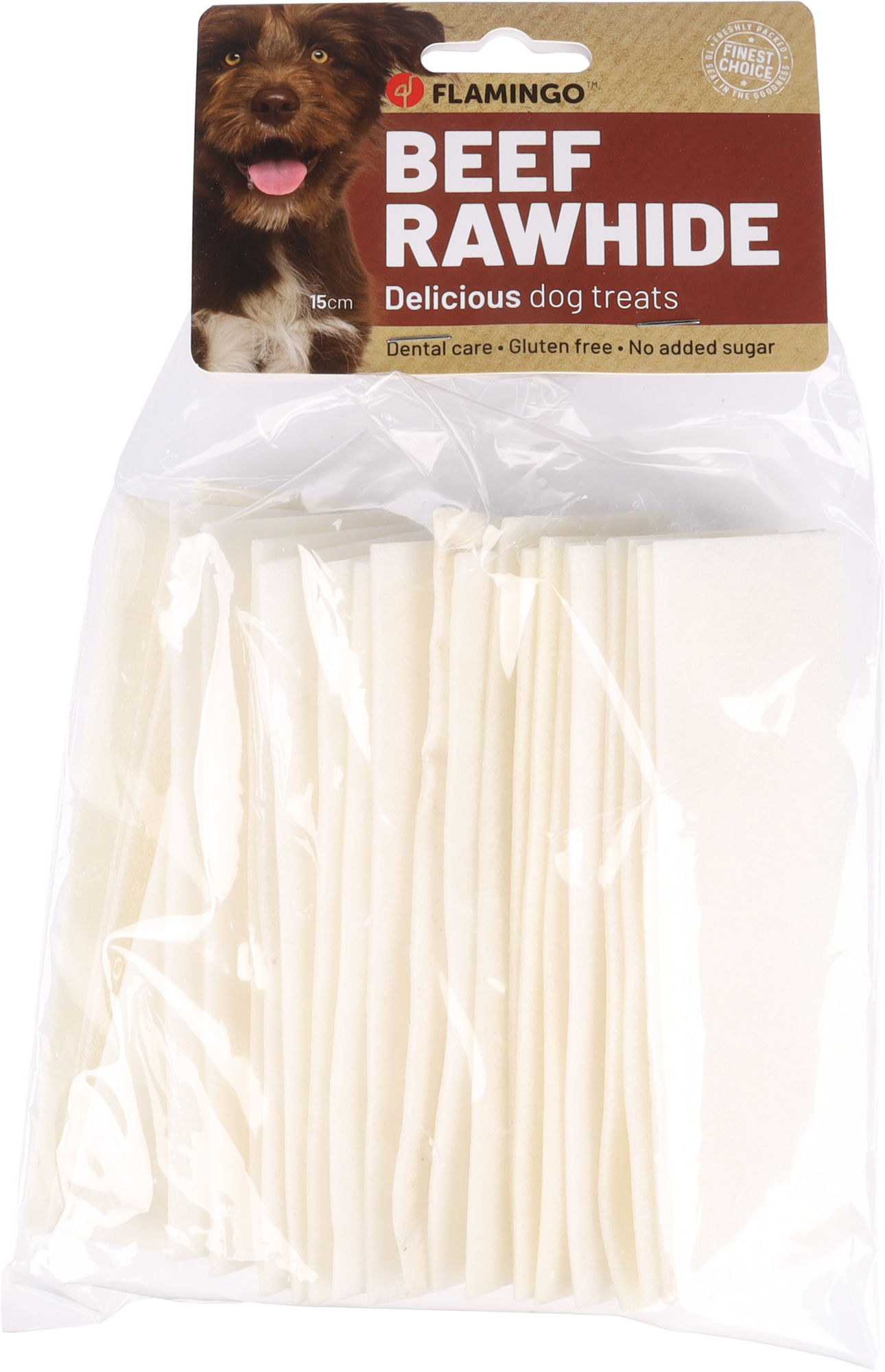 Flamingo Snacks R'Hide Premium Fettina Bianco 15cm 250gr