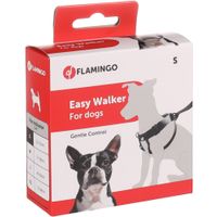 Flamingo Harnas Easy Walker Zwart
