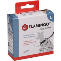 Flamingo Harnas Easy Walker Zwart