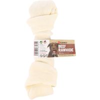 Flamingo Snacks R'Hide Texas Knotted Bone White 22-25cm 200-210gr