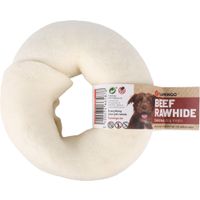 Flamingo Snacks R'Hide Texas Ring White 15cm 220-240gr