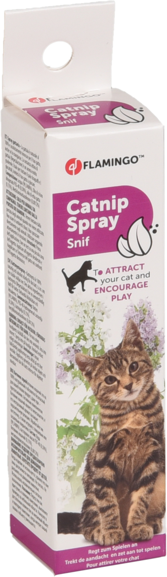 Flamingo Attractant Snif Catnip Transparent