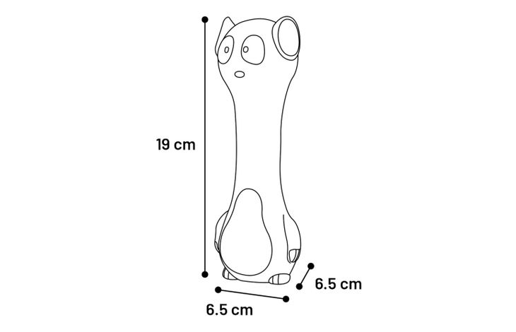 Flamingo Jouet Shaun Poule & Canard & Chat Plusieurs couleurs