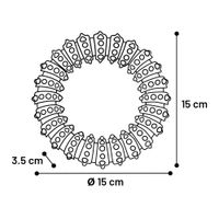 Flamingo Speelgoed Gladiator Ring Zwart