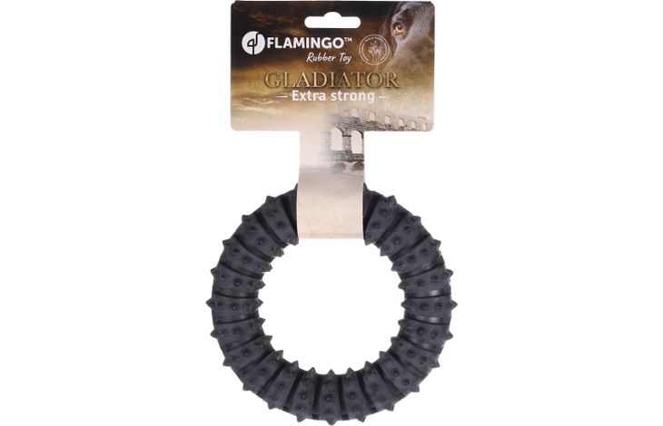 Flamingo Speelgoed Gladiator Ring Zwart