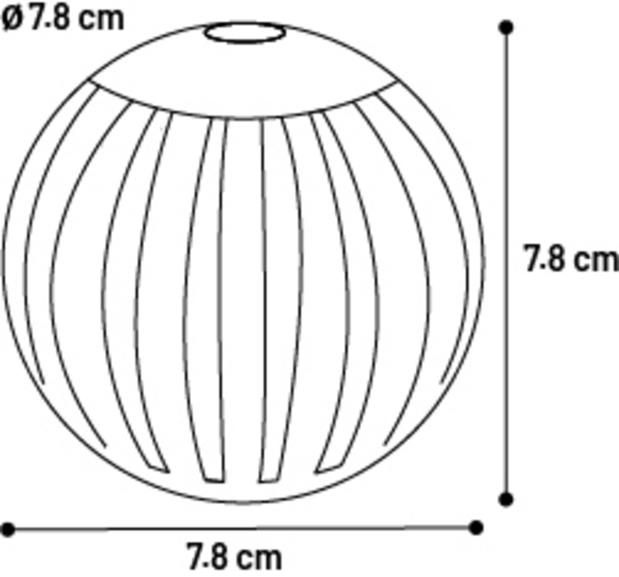 Flamingo Speelgoed Gladiator Bal Zwart