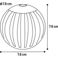 Flamingo Speelgoed Gladiator Bal Zwart