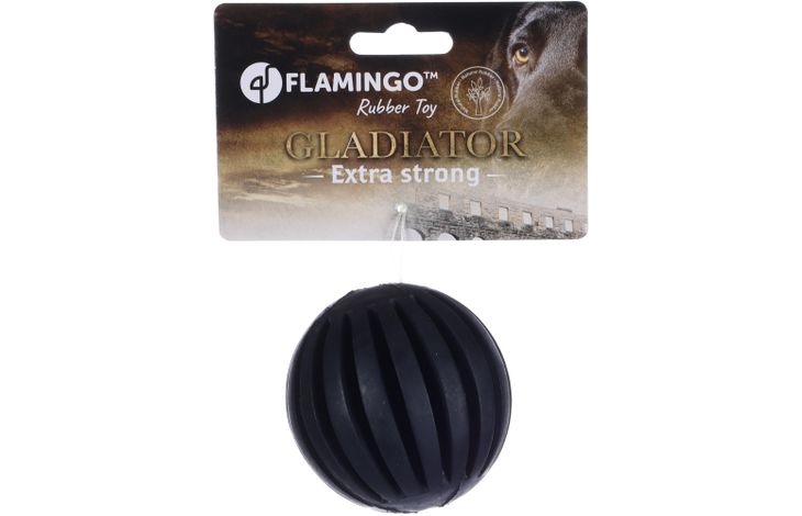 Flamingo Speelgoed Gladiator Bal Zwart