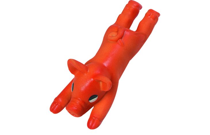 Flamingo Toy Puck Pig & Duck & Chicken Orange