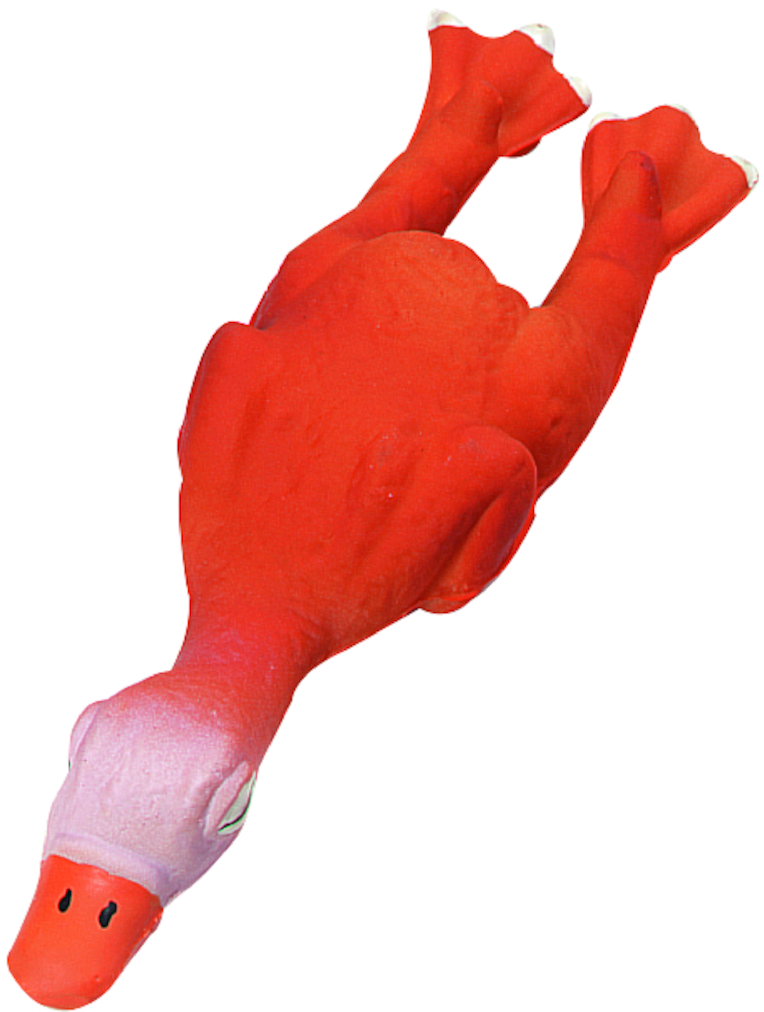 Flamingo Toy Puck Pig & Duck & Chicken Orange