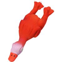 Flamingo Toy Puck Pig & Duck & Chicken Orange