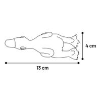 Flamingo Toy Puck Pig & Duck & Chicken Orange