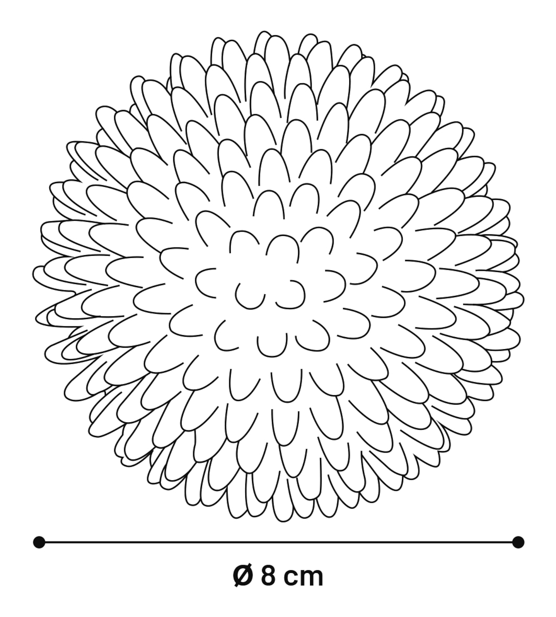 Flamingo Speelgoed Lizzu Bal Rood