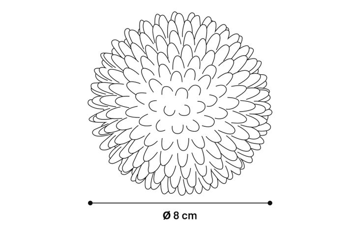 Flamingo Speelgoed Lizzu Bal Rood