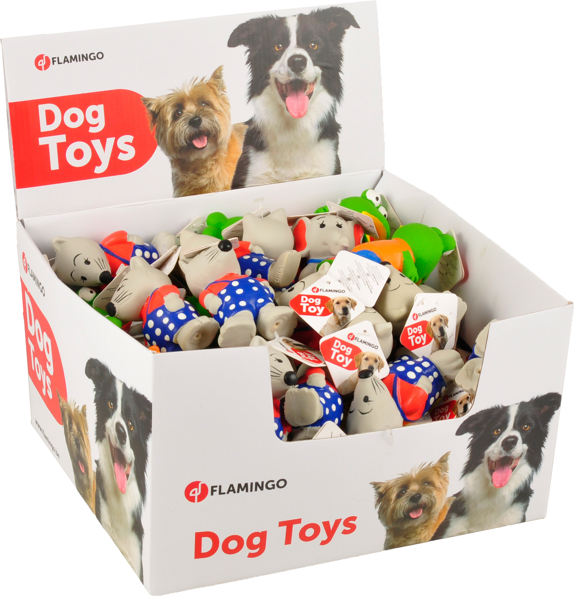 Flamingo Speelgoed Funimals Muis & Krokodil & Eend & Olifant Meerdere kleuren