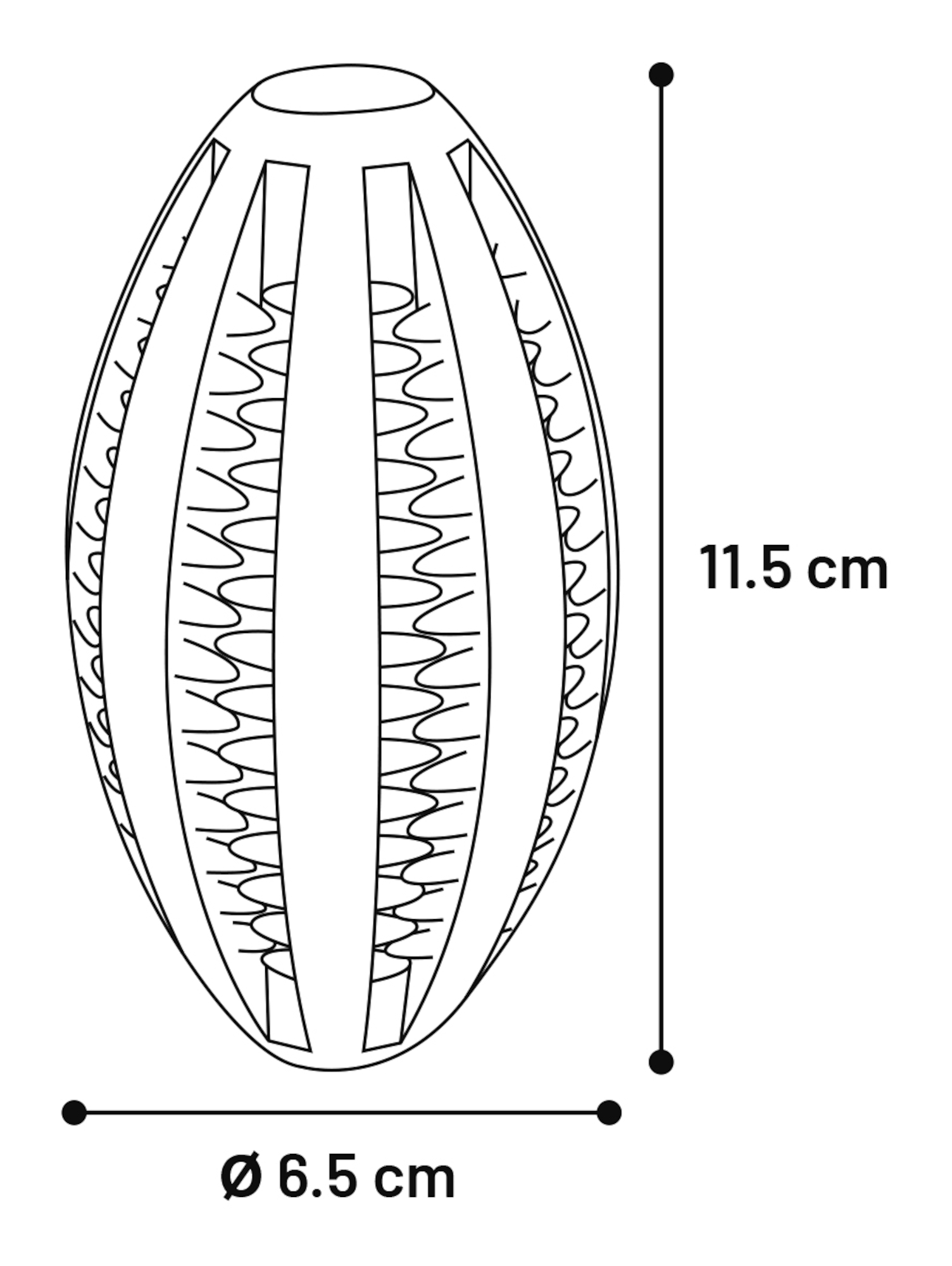 Flamingo Toy Downo Rugby with mint flavour