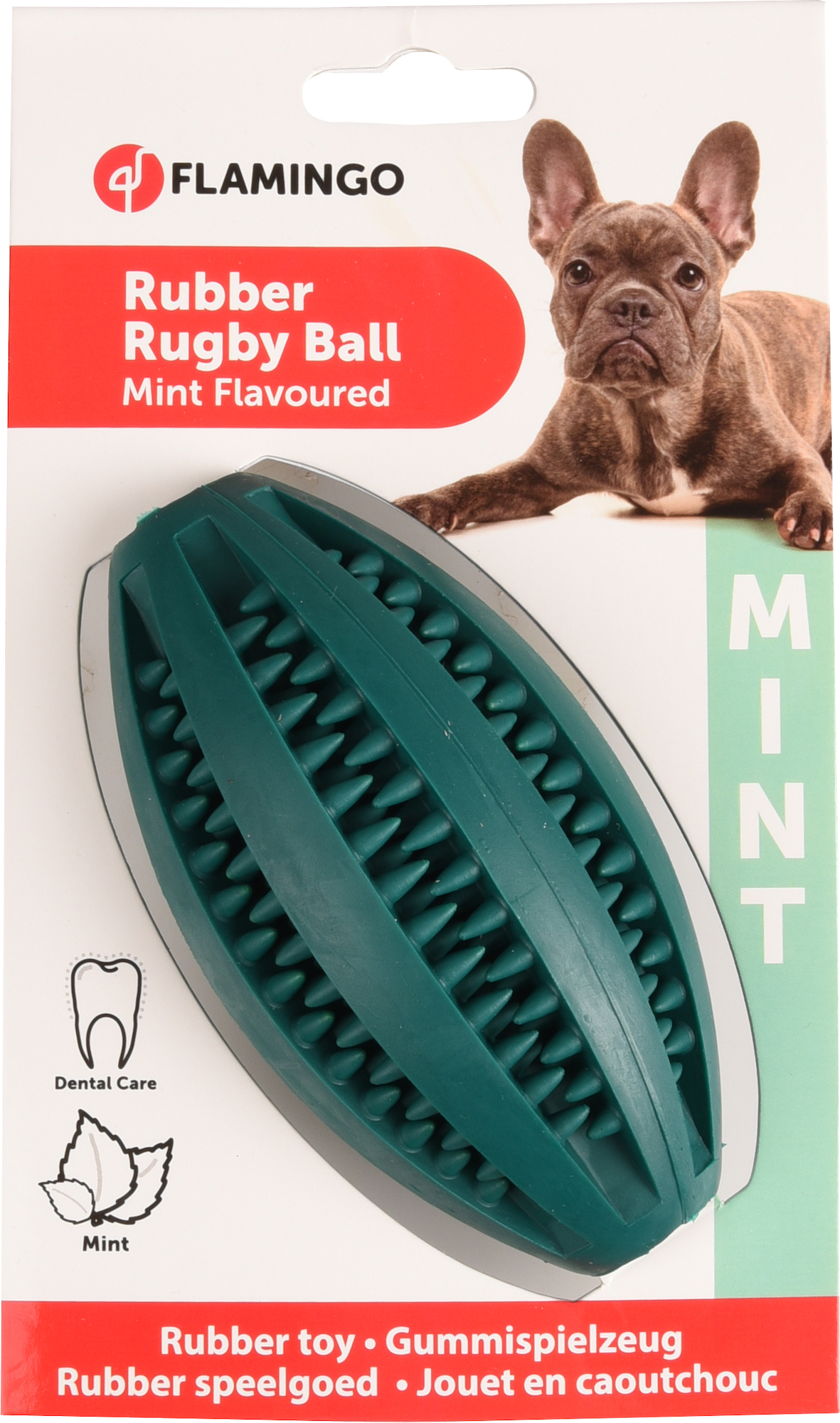 Flamingo Toy Downo Rugby with mint flavour