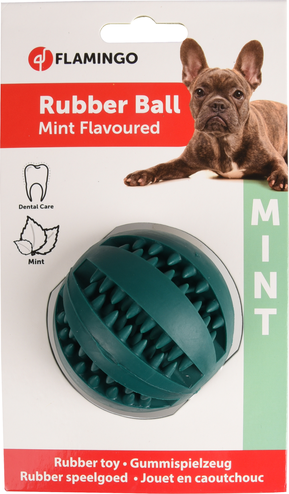 Flamingo Speelgoed Downu Bal met muntsmaak