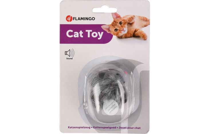 Flamingo Toy Gizmu Mouse Dark grey