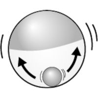 Flamingo Jouet Jackson Balle Bleu & Rose