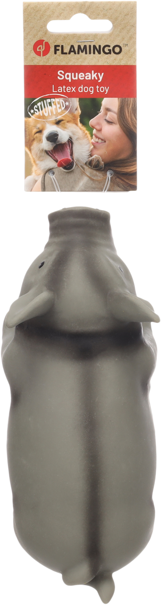 Flamingo Speelgoed Wolva Varken Zwart