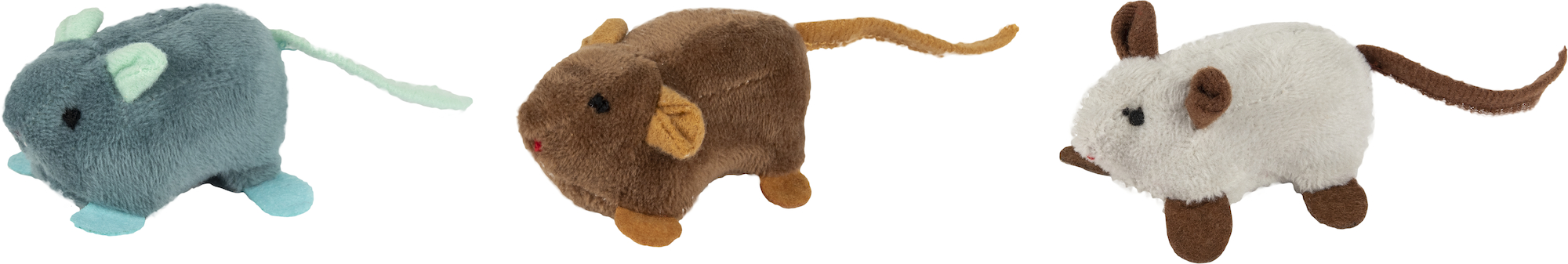 Flamingo Speelgoed Ely Muis Meerdere kleuren